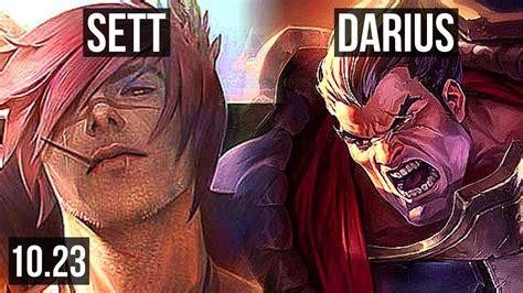 Sett Vs Darius Top Winrate Dominating Tr Diamond