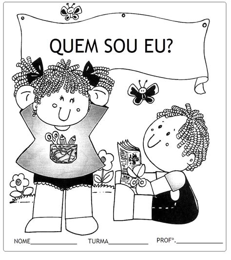 Projeto Quem Sou Eu Educa O Infantil Braincp