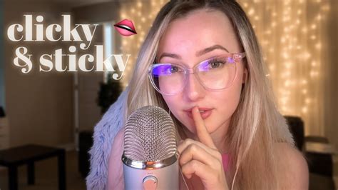 Asmr Pure Sticky Clicky Close Whispers For Sleep Youtube