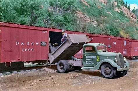 Pin by Greg Inman on Rail road pics | Vintage trucks, Fuel truck ...