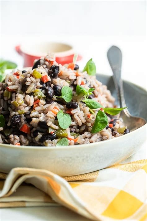 Arroz Congri Cuban Rice And Black Beans Eating Healthy Blog