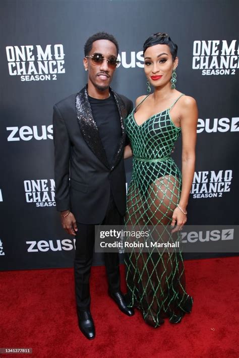 Lemuel Plummer, CEO of Zeus Network, and wife Janeisha John attend... News Photo - Getty Images