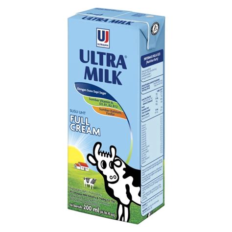 Varian Ultra Milk Full Cream Komposisi Tokopedia