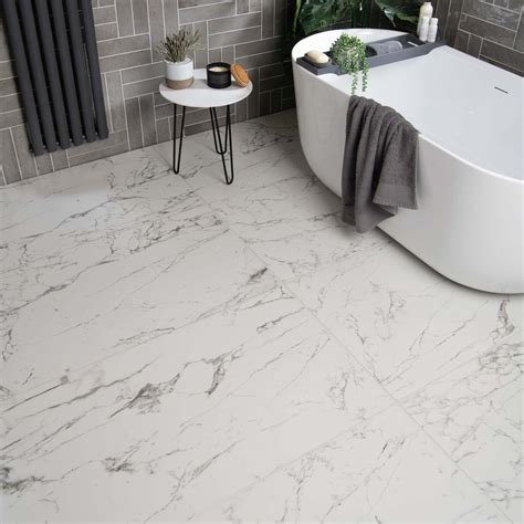 Signature Venlo Blanco White Marble Effect Wall And Floor Tiles