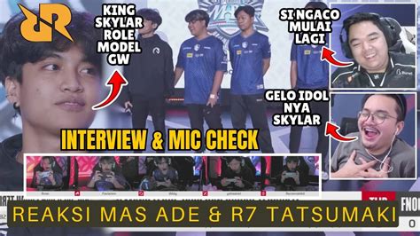 Aeronshiki Idolakan Rrq Skylar Reaksi Mas Ade Interview Mick Check