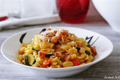 Gnocchetti Sardi Con Zucchine Pomodori Curcuma La Cucina Di Asi