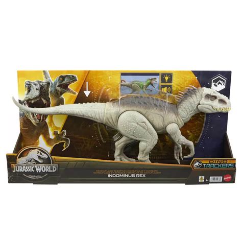 Jurassic World Camouflage 'n Battle Indominus Rex Dinosaur Figure ...