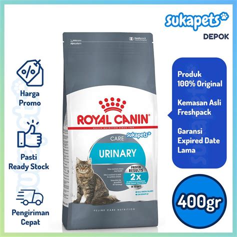 Jual Royal Canin Urinary Care Makanan Kucing Dewasa Gr Shopee