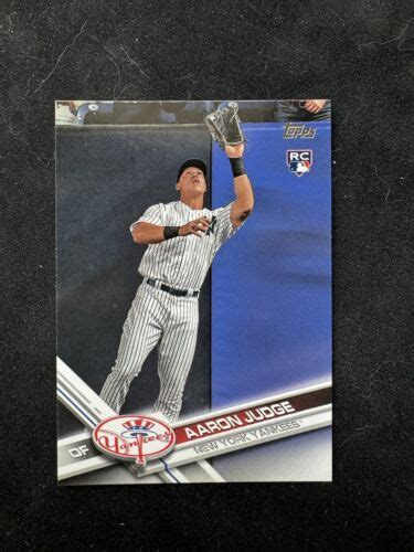 Topps Series Aaron Judge Rc Rookie Yankees Ebay