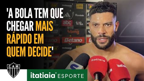 NÃO PODEMOS SER PASSIVOS A BOLA HULK FICA NA BRONCA APÓS EMPATE