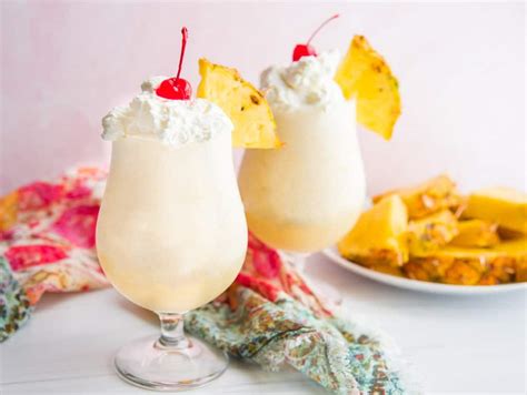 Piña Coladas (Pineapple Coconut Cocktail) - Sense & Edibility