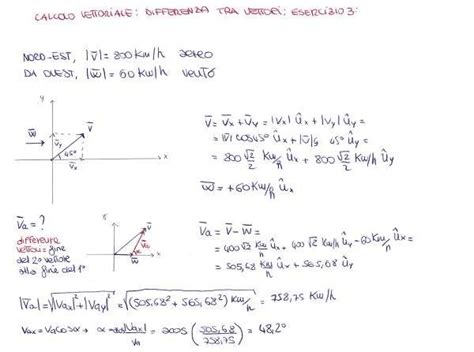 Fisica 1 Vettori Esercizio 3 La MatePratica