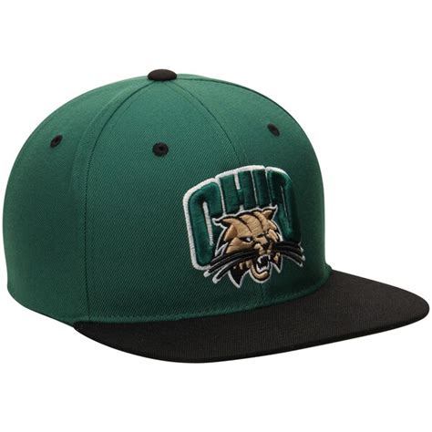 Ohio Bobcats Zephyr Z11 Snapback Adjustable Hat Greenblack