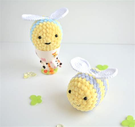 Bumble Bee Crochet Pattern Bee Plush Crochet Pattern Amigurumi