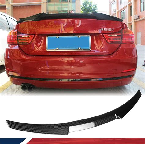 Buy Jc Sportline Carbon Fiber Rear Spoiler Fits Fits For Bmw 4 Series F32 Coupe 2014 2019 Custom