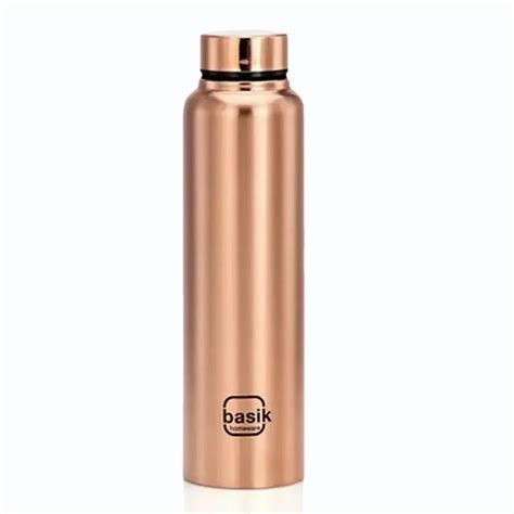 Basik Ansha Single Walled Stainless Steel Bottle At Rs Bottle Ss