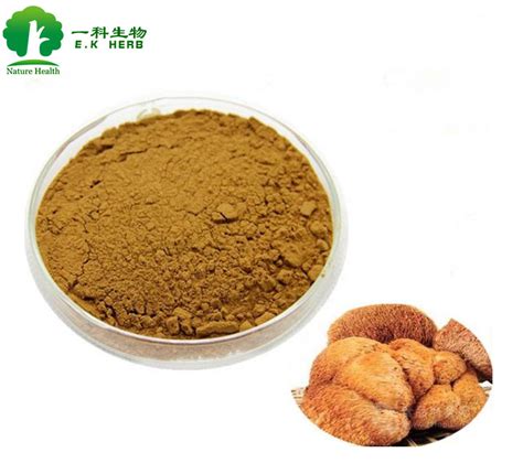 E K Herb Plant Extract Lions Mane Mushroom Extract Powder Hericium