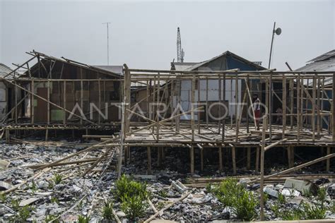 Penataan Kawasan Kumuh Di Jakarta Antara Foto