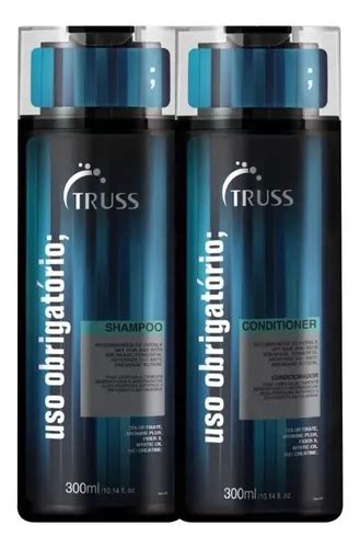 Truss Uso Obrigat Rio Kit Shampoo Ml Condicionador Ml Frete Gr Tis