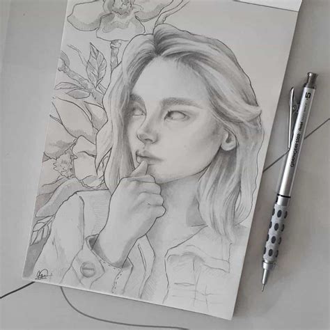 Pencil Sketch Artist Annelies Bes Drawing Artwoonz Pencil Sketch