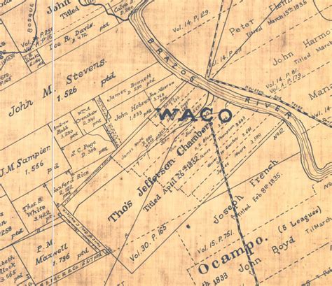 Mclennan County Texas 1896 Old Wall Map Reprint With Etsy