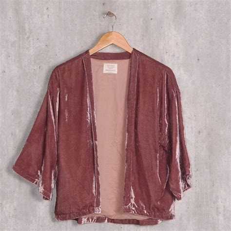 Casaquinho Nude Veludo Molhado Zara Casaco Feminino Zara Usado Enjoei