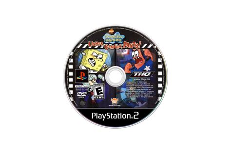 Spongebob Squarepants Lights Camera Pants Playstation 2 Videogamex