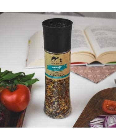 Silk Route Spice Co Seasoned Sea Salt Giant Grinder 245g Premium