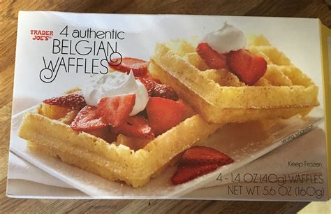 What S Good At Trader Joe S Trader Joe S 4 Authentic Belgian Waffles