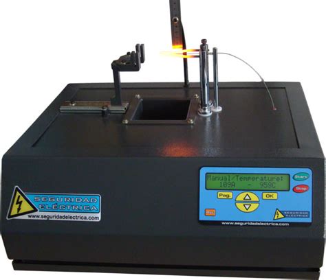 Glow Wire Test Apparatus Fire Hazard Testing