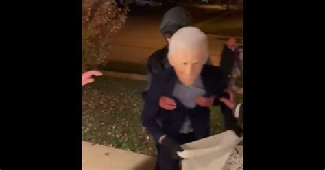 Costume Of The Year Joe Biden Halloween Viral Video Trend Goes Bonkers