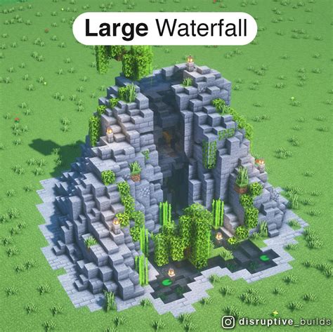 Minecraft Waterfall Base Build Sciencesery