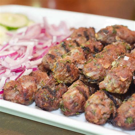 Beef Kofta Kebabs With Garlic Tahini Sauce Simple Awesome Cooking