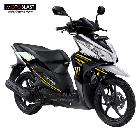 HOT!!Gallery Modif striping Inspirasi Honda Vario Series, vario techno, vario 110, vario 110 FI ...