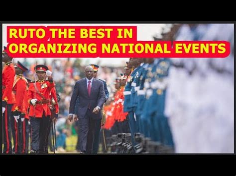 RUTO RATED AS THE BEST IN KENYAs HISTORY ESPECIALLY IN ORGANIZING