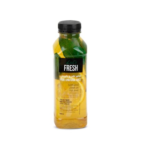 LuLu Fresh Juice Green Tea Detox Water 500 ml Online at Best Price ...