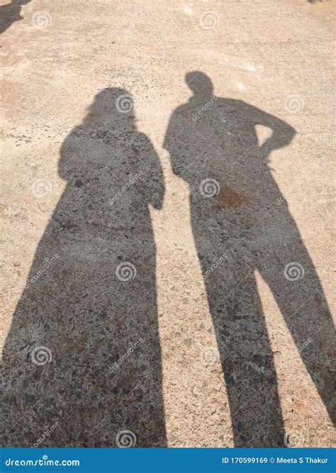 Shadow Of Couple Stock Image Image Of Couple Sunnyday 170599169