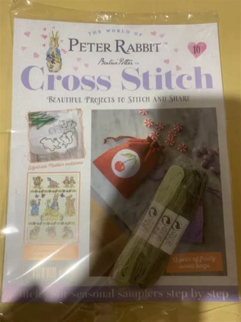 Hachette Beatrix Potter Peter Rabbit Cross Stitch Partwork Collection