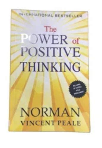 English The Power Of Positive Thinking Book Dr Norman Vincent Peale