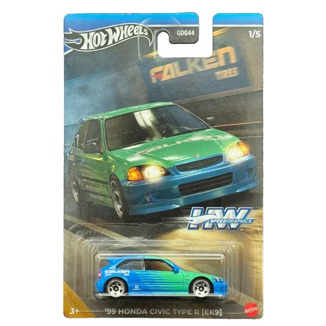 HONDA Hot Wheels HW 速度圖形 本田思域 Type R Falken 輪胎 蝦皮購物