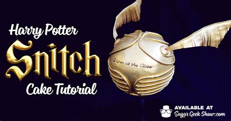 Harry Potter Golden Snitch Cake – Sugar Geek Show