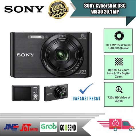 Jual Sony Cybershot DSC W830 Kamera Digital Sony DSC W830 Garansi