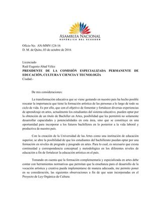 Observaciones A La Ley De Cultura Pdf