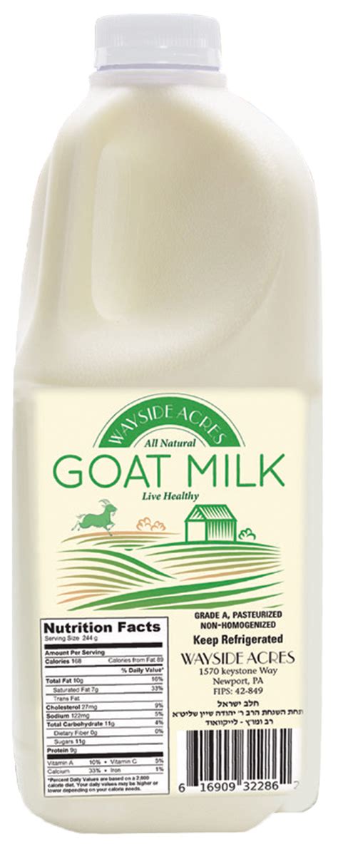 Kosher Goat Milk – Cholov Yisroel Goat Milk