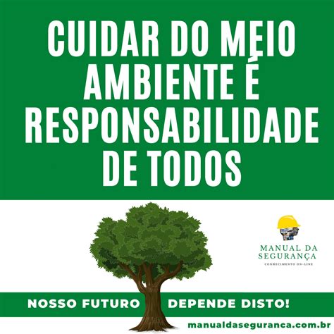 Importancia De Cuidar Do Meio Ambiente