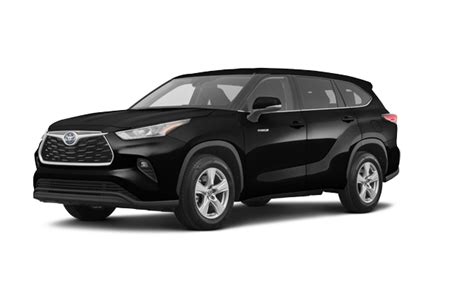 Gander Toyota The 2021 Highlander Hybrid Le