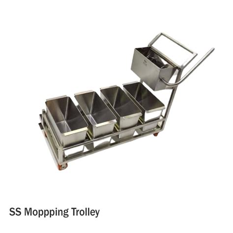 Mopping Trolley Hari Om Pharma Equipments