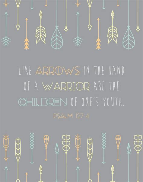 Like Arrows In The Hand Of A Warrior Psalm 127 4 Seeds Of Faith