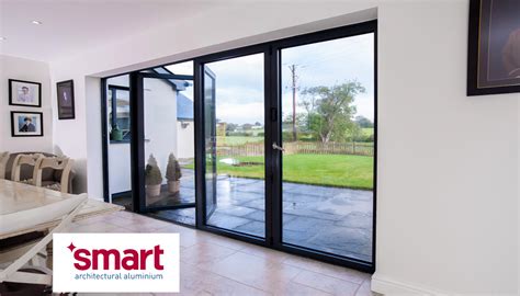 Smart Visofold Pane Bi Fold Door In Grey Matt Mm X Mm