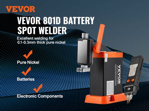 Vevor D Battery Spot Welder Kw Capacitor Energy Storage Pulse